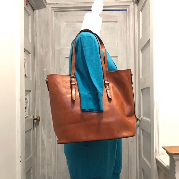 LADY COMFORT COLLECTIONS Handbags - NEW | Leather Tote/ Crossbody Handbag